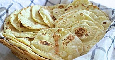 Indijas Naan maize