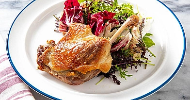 Confit de canard - pīles kājas franču valodā